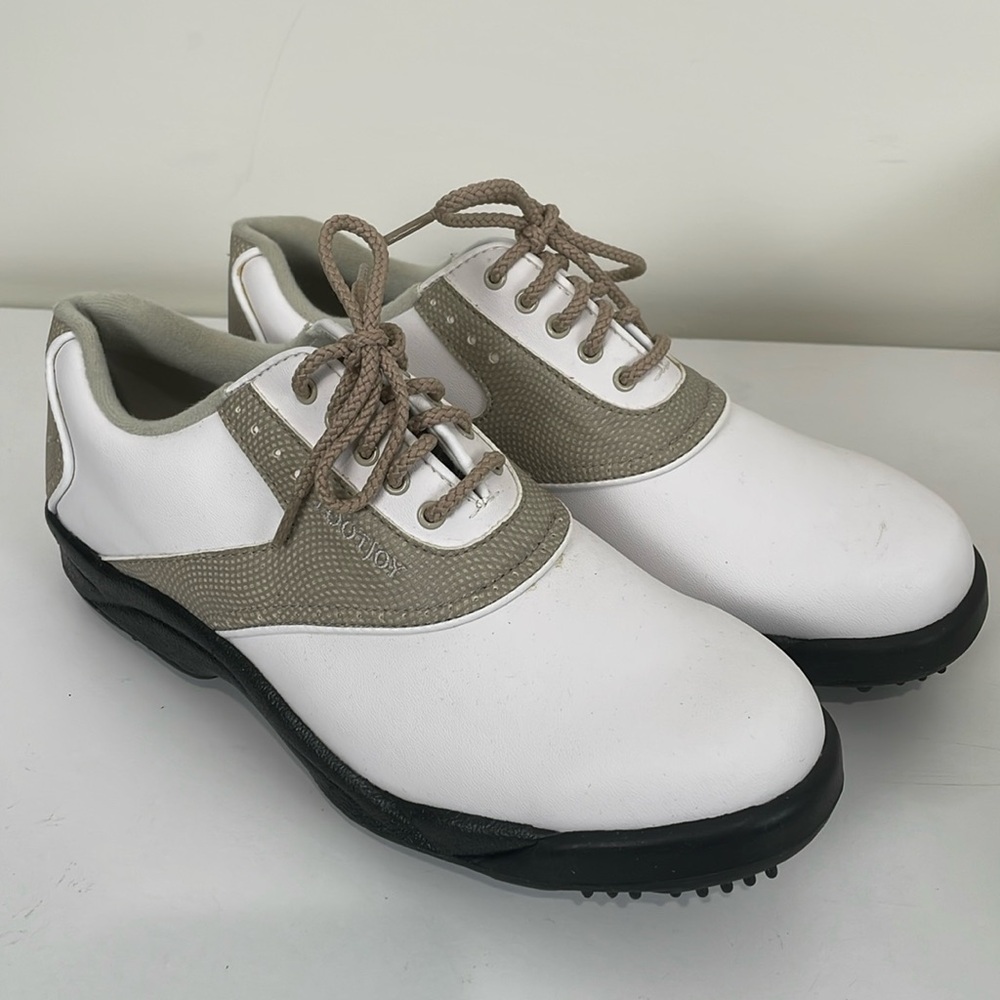 NEW FootJoy GreenJoys Womens Golf Shoes Spiked Size 7.5